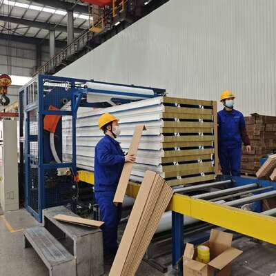 গুণ  Photovoltaic Roof Panel with 1000mm Width and PU Rock Wool or PU Glass Wool Core for Sustainable Energy Solutions কারখানা