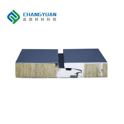 150mm Polyurethane PU স্যান্ডউইচ ওয়াল প্যানেল বহিরাগত প্রাচীর নিরোধক
