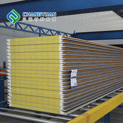 150mm Polyurethane PU স্যান্ডউইচ ওয়াল প্যানেল বহিরাগত প্রাচীর নিরোধক
