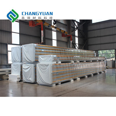 Shandongchangyuan PU স্যান্ডউইচ ওয়াল প্যানেল শব্দরোধী বিভিন্ন রঙ