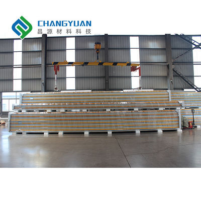Shandongchangyuan PU স্যান্ডউইচ ওয়াল প্যানেল শব্দরোধী বিভিন্ন রঙ