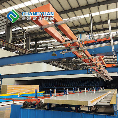 Shandongchangyuan PU স্যান্ডউইচ ওয়াল প্যানেল শব্দরোধী বিভিন্ন রঙ