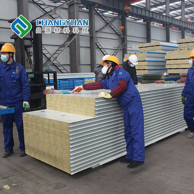 950/1050mm ক্লিন রুম ওয়াল কভারিং ওয়াটারপ্রুফ ইনসুলেটেড ওয়াল প্যানেল