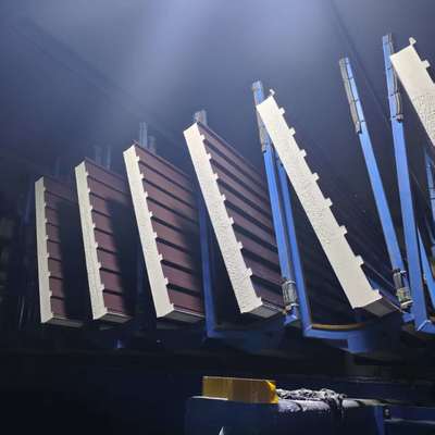 45/65/95 মিমি পুরুত্বের সাথে আল-এমজি-এমএন খাদ গ্রেটওয়াল রুফ প্যানেল, ৯৫০ মিমি প্রস্থ এবং ৫০ বছরের জীবনকাল