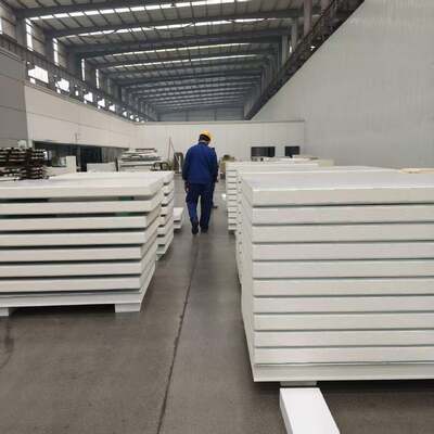 উচ্চ পরিচ্ছন্নতা পরিবেশের জন্য কাস্টমাইজযোগ্য পুরুত্বের ফায়ারপ্রুফ এবং ওয়াটারপ্রুফ ক্লিনরুম স্যান্ডউইচ প্যানেল